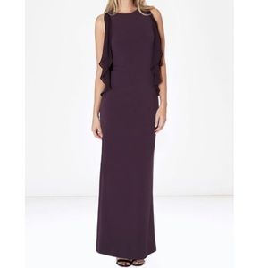 •nwt• Parker black label Annalise aubergine maxi